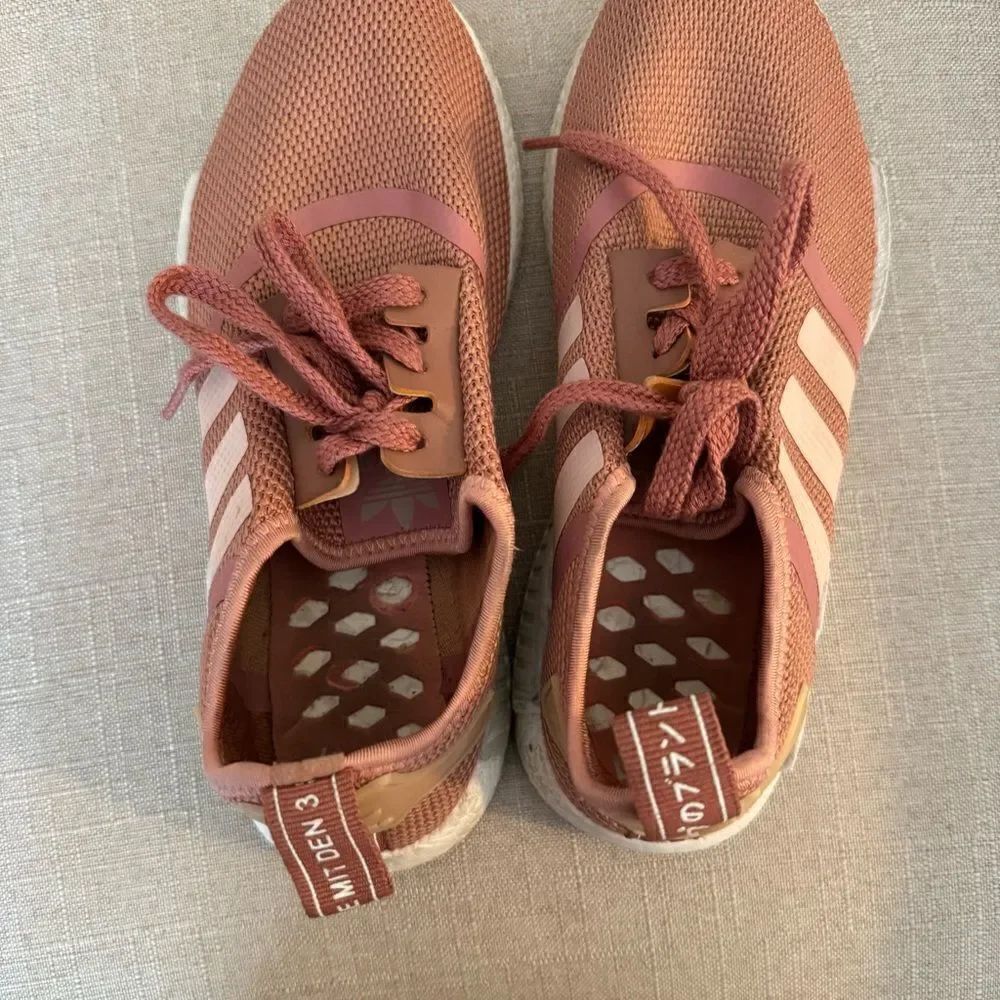 Adidas NMD R1 Raw Pink Size 6.5 - Picture 8 of 9